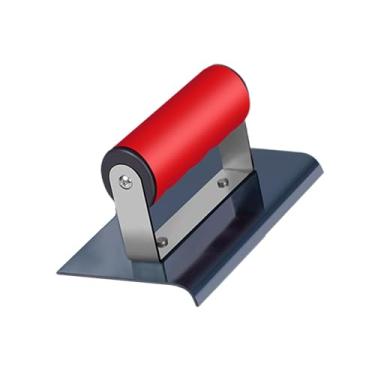 Imagem de Ｂｅｓｇａ Edger de concreto curvo, aço inoxidável, ferramenta de acabamento de tijolos de alvo de alvenaria para raspar o estuque da calçada, 15.2cmx7.6cmx7cm