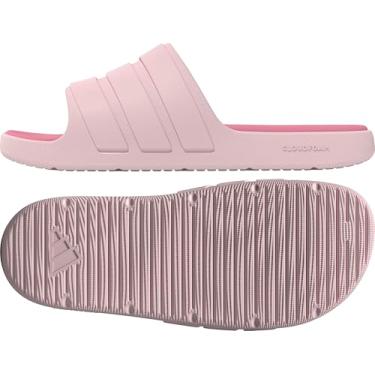 Imagem de adidas Sandália Znsory Slide unissex para adultos, Rosa claro/rosa claro/rosa, 14 Women/13 Men