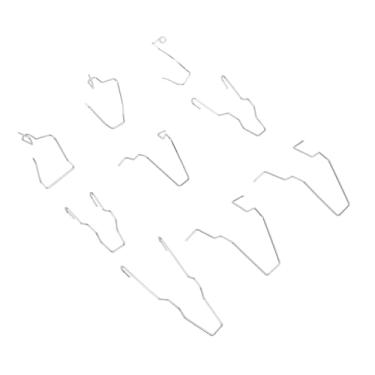 Imagem de 9PCS Headlight Retaining Spring Clips, Universal Aço Inoxidável Farol Dip Dipped Beam Bulb Holder Clips Com Vários Tamanhos para Lâmpadas H1 H3 H4 H7