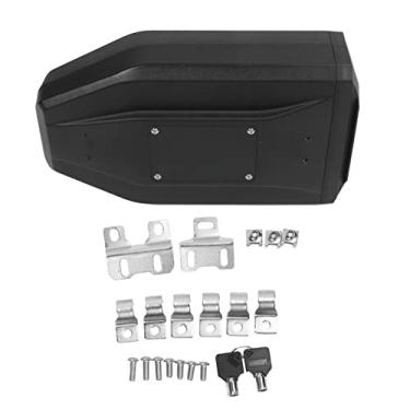 Imagem de Naroote Ferramentas Laterais para Motocicletas, Robustas, Versáteis e Elegantes Caixas de Ferramentas para Motocicletas Com Alta Dureza para R1200GS LC R1250GS (Preto)