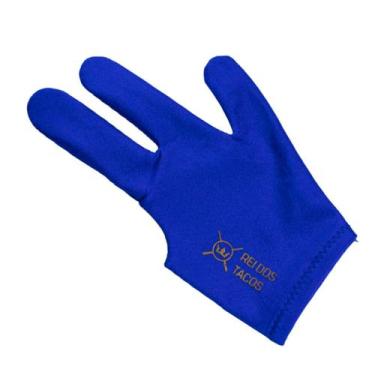 Imagem de Luva Deslizante Especial Bilhar Sinuca Rei dos Tacos (und), Azul
