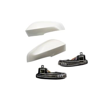 Imagem de AVEST Alphard Vellfire 2023 sequencial LED sequencial luz de seta DRL branco e azul com capa sem pintura