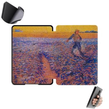 Imagem de GUKSRASO Capa para 6" Kindle 11ª Geração (2024/2022, Modelo: C2V2L3/RS23CV) - Painel Traseiro em TPU com Função de Suspensão/Ativação Automática, Alça de Mão