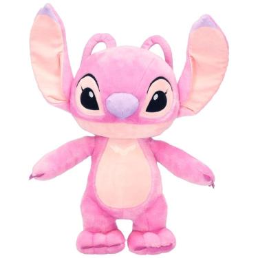 Imagem de Pelúcia Bebê Lilo Stitch 40 cm de Altura para Crianças, KIDS PREFERRED, Rosa