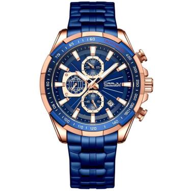 Imagem de Relógio Masculino Esportivo De Quartzo Multifuncional Azul