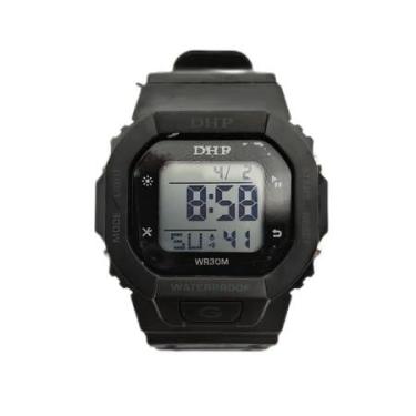 Imagem de Relógio digital à prova d'agua masculino/unissex original esportivo presente cronômetro da moda 231 (cor aleatoria)