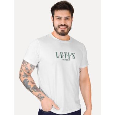Imagem de Camiseta Levis Masculina Relaxed Center Logo Branca-Masculino