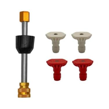 Imagem de Lança De Extensão Para Lavadora De Carros Com Conector Rápido, Bico Pu