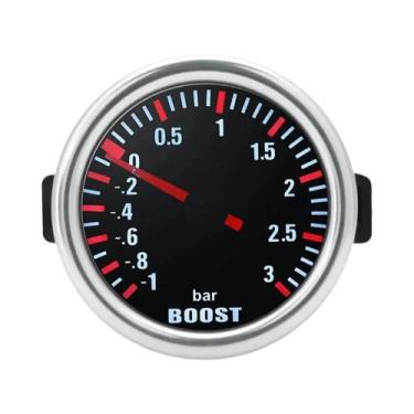 Imagem de Manômetro LCD 12V 2 Em 1: Medidor De Temperatura Da Água, RPM Do Turbo