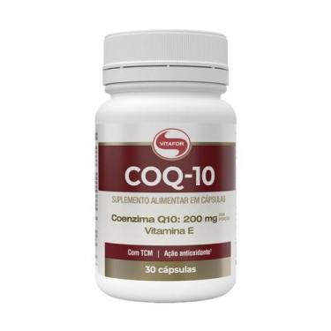 Imagem de Coenzima CoQ10 com Vitamina E 30 Cápsulas Vitafor