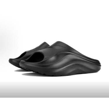 Imagem de Forro de chinelos SOFT SLIPPER LNXU931-1 unissex preto US 10 - LiNing