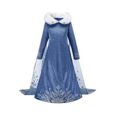 Imagem de Fantasia De Princesa Elsa Anna Para Meninas, Vestido Floral 2025, Aniv