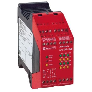 Imagem de Módulo de Segurança Preventa XPSDME1132 Monitoramento de Interruptor Magnético Codificado Categoria 4 24VCC 2NA 2