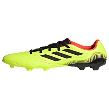 Imagem de adidas Chuteira infantil unissex Copa Sense.3 Firm Ground, Team Solar Amarelo/Preto/Vermelho Solar, 4.5 Big Kid