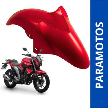 Imagem de Paralama Dianteiro Vermelho Fazer 250 Fz25 2020 2021 2022 2023 - Param