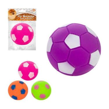 Imagem de Pet Mordedor Bola De Futebol 7cm - Art Pet