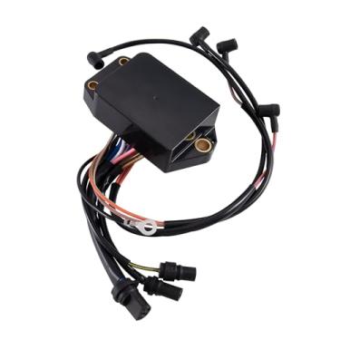 Imagem de 113-4028 Switch Box CDI Power Pack para Johnson&Evinrude 85 88 90 100 110 112 115 HP (1989-1998) 4-Cyl. Externo 0777630,0583773,0584027,0584027,0584444 028 Sii erra: 18-5770,18-5770-1 777630 583773