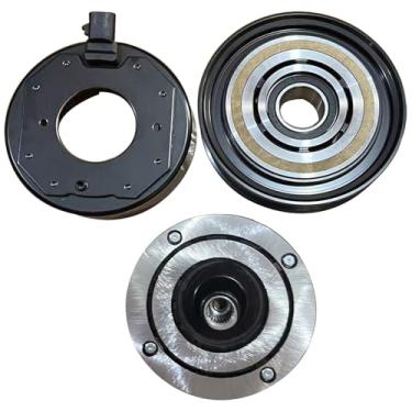 Imagem de Conjunto de embreagem compressor CA CO 10736C para Odyssey 3.5L 2005 2006 2007 TL 2004-2008 3.2L 3.5L 2005-2008 Pilot 3.5L Auto Compressor de ar Kit de montagem de óleo de embreagem Rolamento de polia