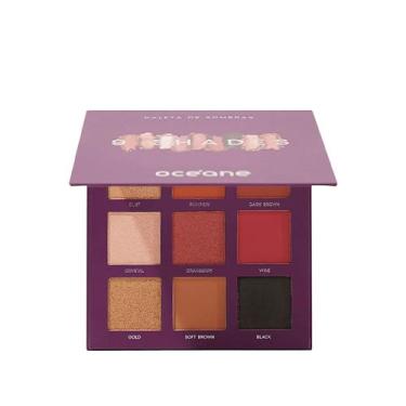 Imagem de Océane Purple 9 Shades - Paleta de Sombras 25g