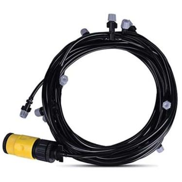 Imagem de Mangueira climatizadora Sistema Irrigacao Kit 3 Jardim Grama 10 M - AB