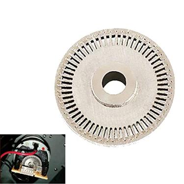 Imagem de XBERSTAR Codificador óptico de volante de substituição com 60 compartimentos para codificador óptico de roda Logitech G25/old G27 GT5 (aço inoxidável)