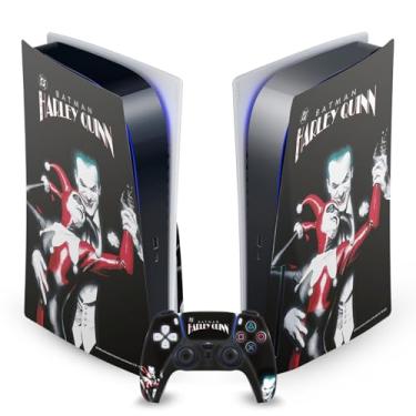 Imagem de Head Case Designs Officially Licensed The Joker DC Comics Batman: Harley Quinn 1 Character Art Vinyl Faceplate Sticker Gaming Skin Decal Cover Compatible With PS5 Disc Console & DualSense