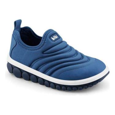 Imagem de Tênis Infantil Menino Bibi Roller Lunar Marinho Fácil Calce -, Azul, 2