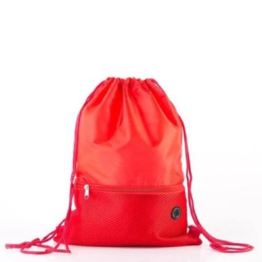Imagem de Mochila sacola vistho, Vermelho