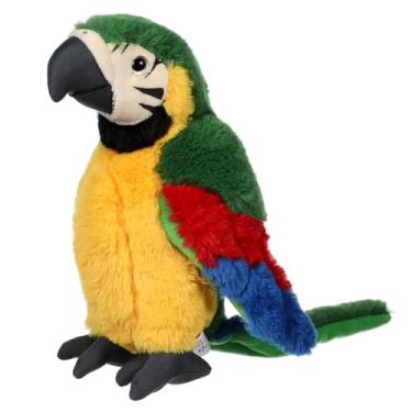 Imagem de TOYANDONA Papagaio Bicho De Pelúcia Papagaio Fofo Animal De Pelúcia Brinquedo De Pelúcia Pássaro De Pelúcia Brinquedo De Pelúcia Pássaro Bicho De Pelúcia Estatueta De Papagaio