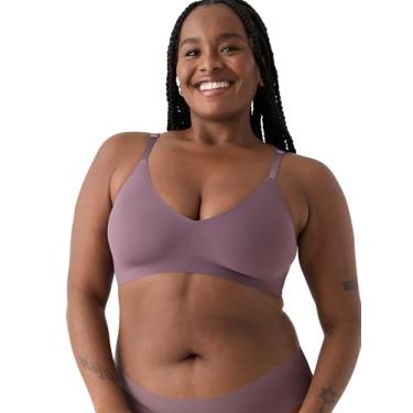 Imagem de True & Co Sutiã feminino com costas nadador triangulares, Amora, G