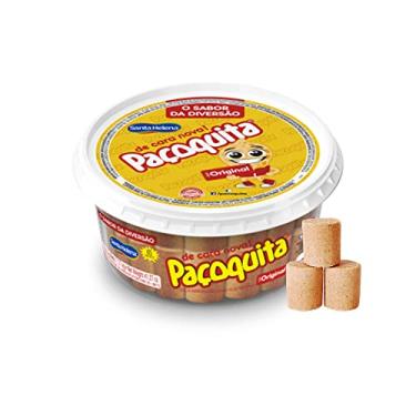 Imagem de PAÇOQUITA ROLHA DESEMBALADA POTE DE 1,17KG COM 65 UNIDADES