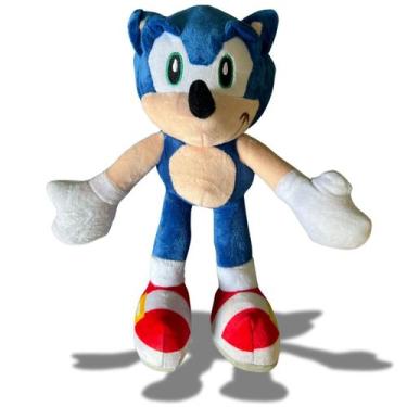 Imagem de Pelúcia Boneco Sonic Shadow Knucles Tails E Amy Rose Escolha sua varia