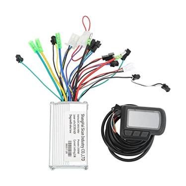 Imagem de Controlador de motor sem escova de bicicleta elétrica 36V 48V 350W Motor sem escova Controlador de motor com kit de exibição LCD para bicicletas elétricas DIY Scooters elétricas