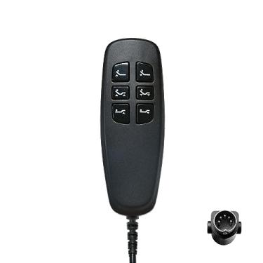 Imagem de Cama ajustável Richmat HJH56 5 pinos macho de substituição de controle remoto com fio