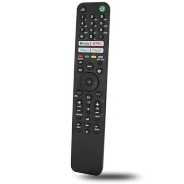 Imagem de Controle remoto de substituição para Smart TV Sony Bravia RMF-TX520U XR-55X90J XR-55X94J XR-65A80CJ XR-65A80J XR-65A84J XR-65A90J XR-65X90J XR-65X94J XR-65X95J XR-75X95J X90 (não Função de voz)