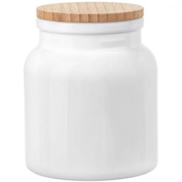 Imagem de Pote De Vidro Temperado Luigi Bormioli Victoriana - 1l Branco