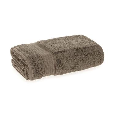 Imagem de Toalha De Rosto Fio Penteado 100% Algodão Magna Gris