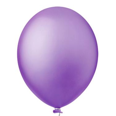Imagem de Balão Neon Lilás - 9 Polegadas - 30 Unidades