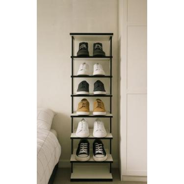 Imagem de Sapateira Vertical Para Hall De Entrada Mdf Slim - vianatto