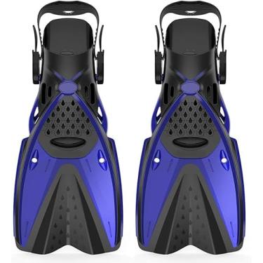 Imagem de Barbatanas De Mergulho Livre Para Mergulho, Nadadeiras De Mergulho Ajustáveis Para Viagem, Nadadeiras De Mergulho Nadadeiras Para Mergulho, Bolso Para Pés De Apneia De Mergulho, purple, L-XL