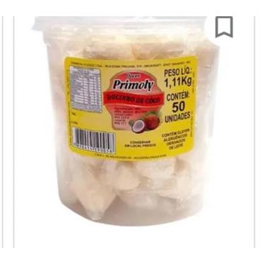 Imagem de docinho de coco primoly