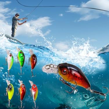 Imagem de Iscas de pesca, 10 cm, 15,6 g, plástico, artificial, realista, ferramentas de pesca, acessório para entusiastas de pesca, amantes de pesca, pesca de truta robalo