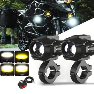 Imagem de Farol De LED 6000K Para Motocicleta, Luz De Neblina Para BMW R 1200 GS