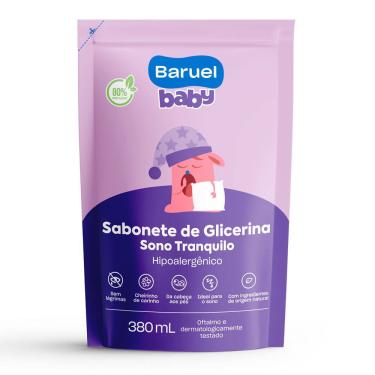 Imagem de Sabonete de Glicerina Baruel Baby Sono Tranquilo Refil 380ml