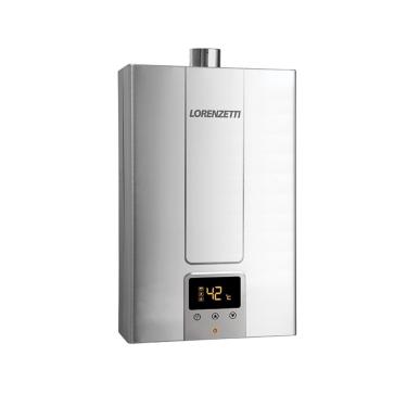 Imagem de Aquecedor de Água a Gás Digital LZ 2000DE-I 20L-min Parede Controle de Temperatura Lorenzetti GLP Bivolt