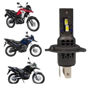 Imagem de Lâmpada de Led Pk20 H4 Nano Headlight Potente Branco Frio 6000K Farol 