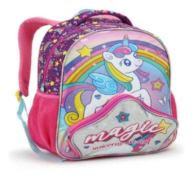 Imagem de Mochila Escolar costas Infantil Menina Feminina Seanite Princesa Barbi