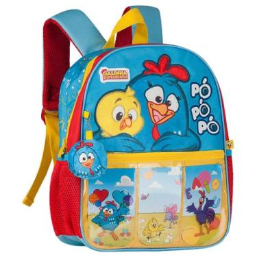 Imagem de Mochila Galinha Pintadinha Oficial Creche Escola Pequena Infantil 0 a 