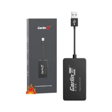 Imagem de Adaptador USB Carlinkit CCPW CCPA Para Android Auto E CarPlay Sem Fio 