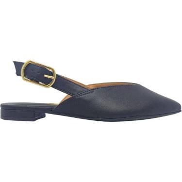 Imagem de Sapato Feminino Scarpin Casual Social Clássico Dia a Dia Passeio Trabalho Festa Salto Baixo Bico Fino Conforto Vizzano 1206.1016